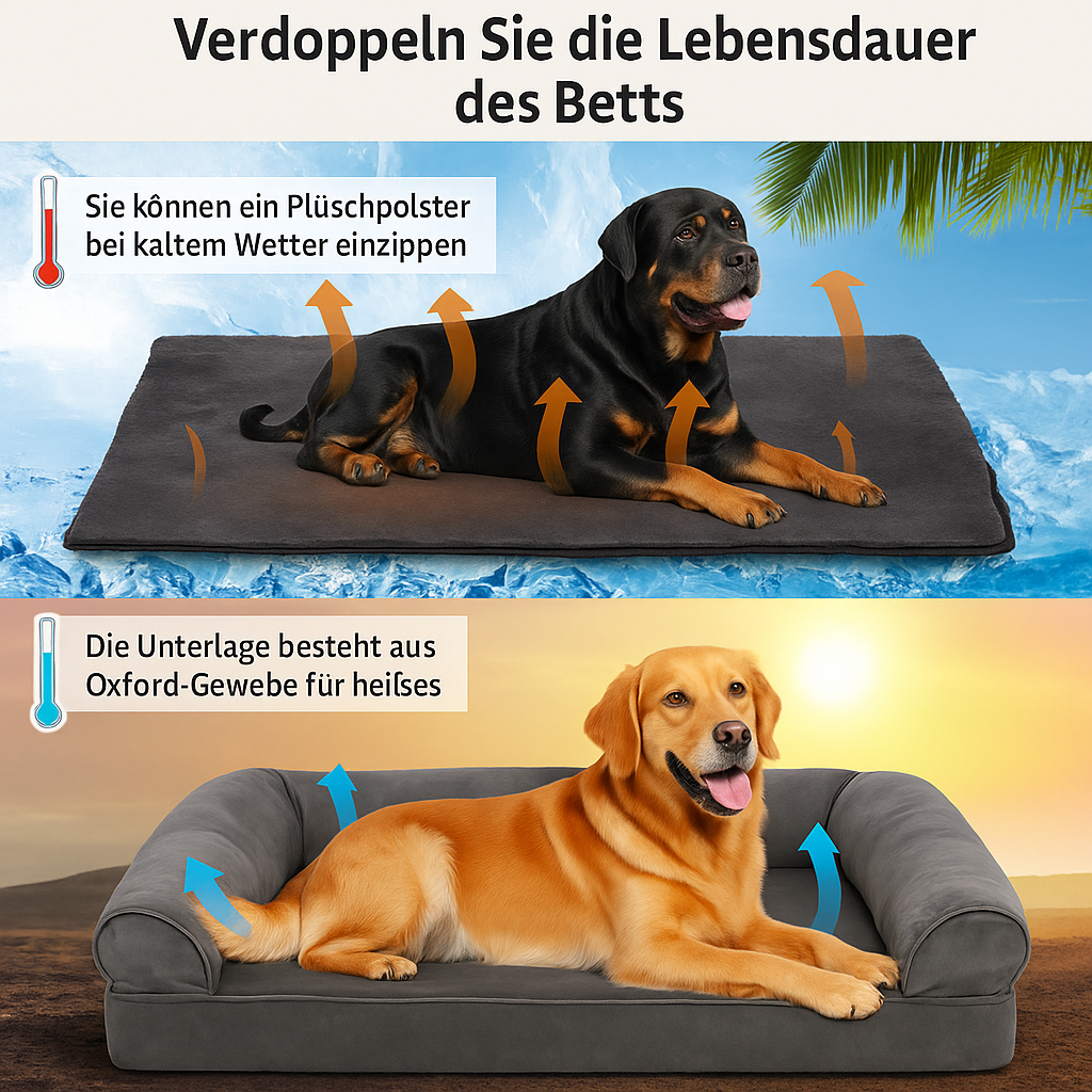Orthopädisches XXL Hundebett