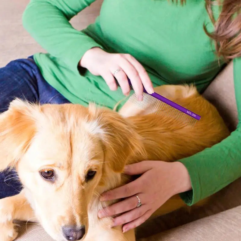 Premium Fellpflegekamm aus Edelstahl