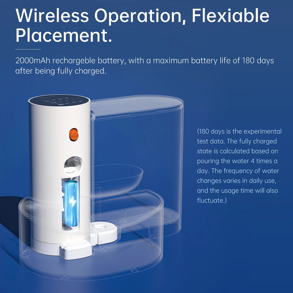 Intelligenter Wasserbrunnen für Haustiere