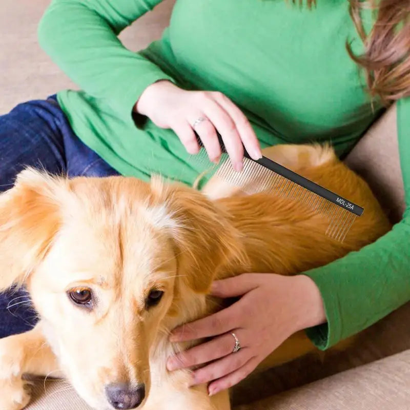 Premium Fellpflegekamm aus Edelstahl