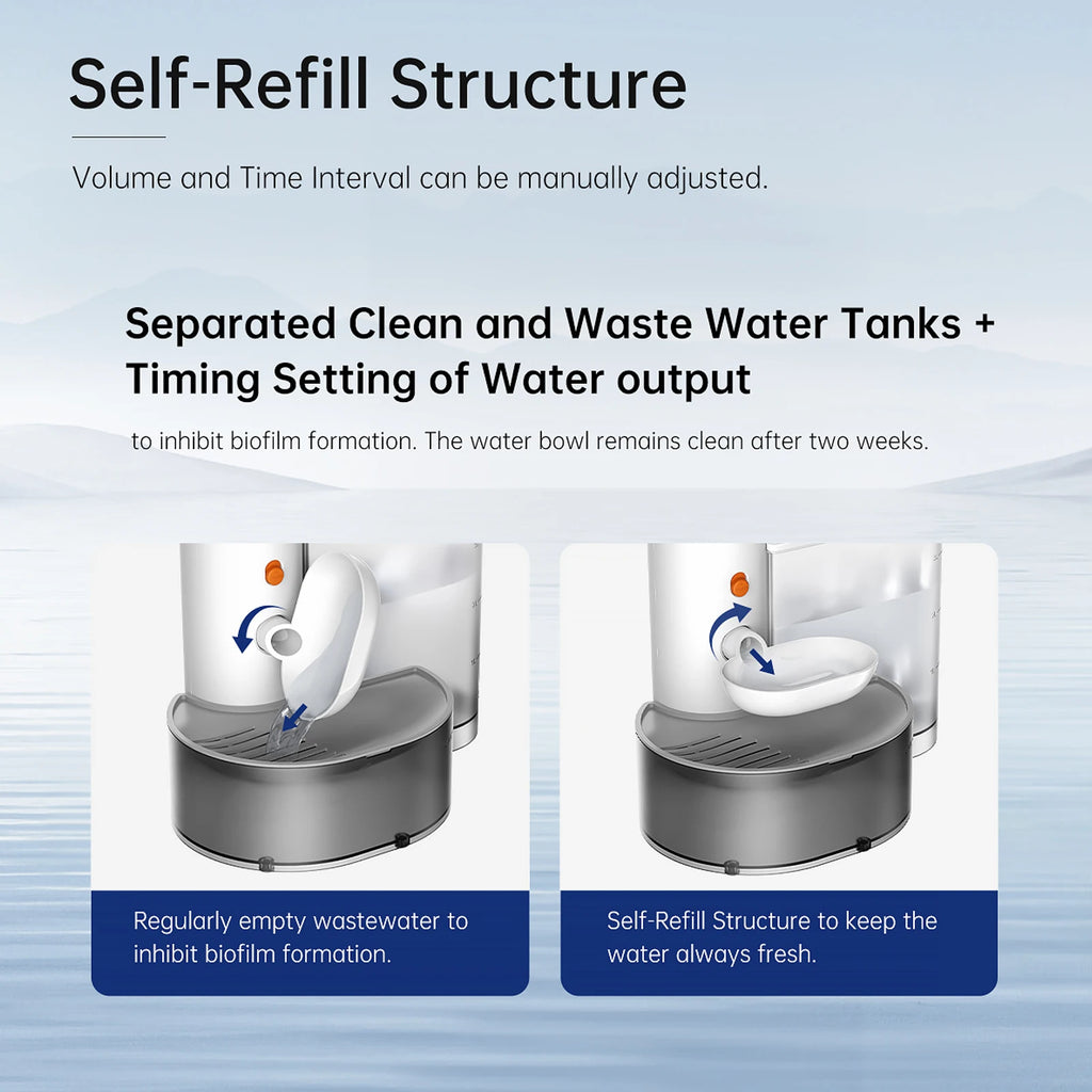 Intelligenter Wasserbrunnen für Haustiere